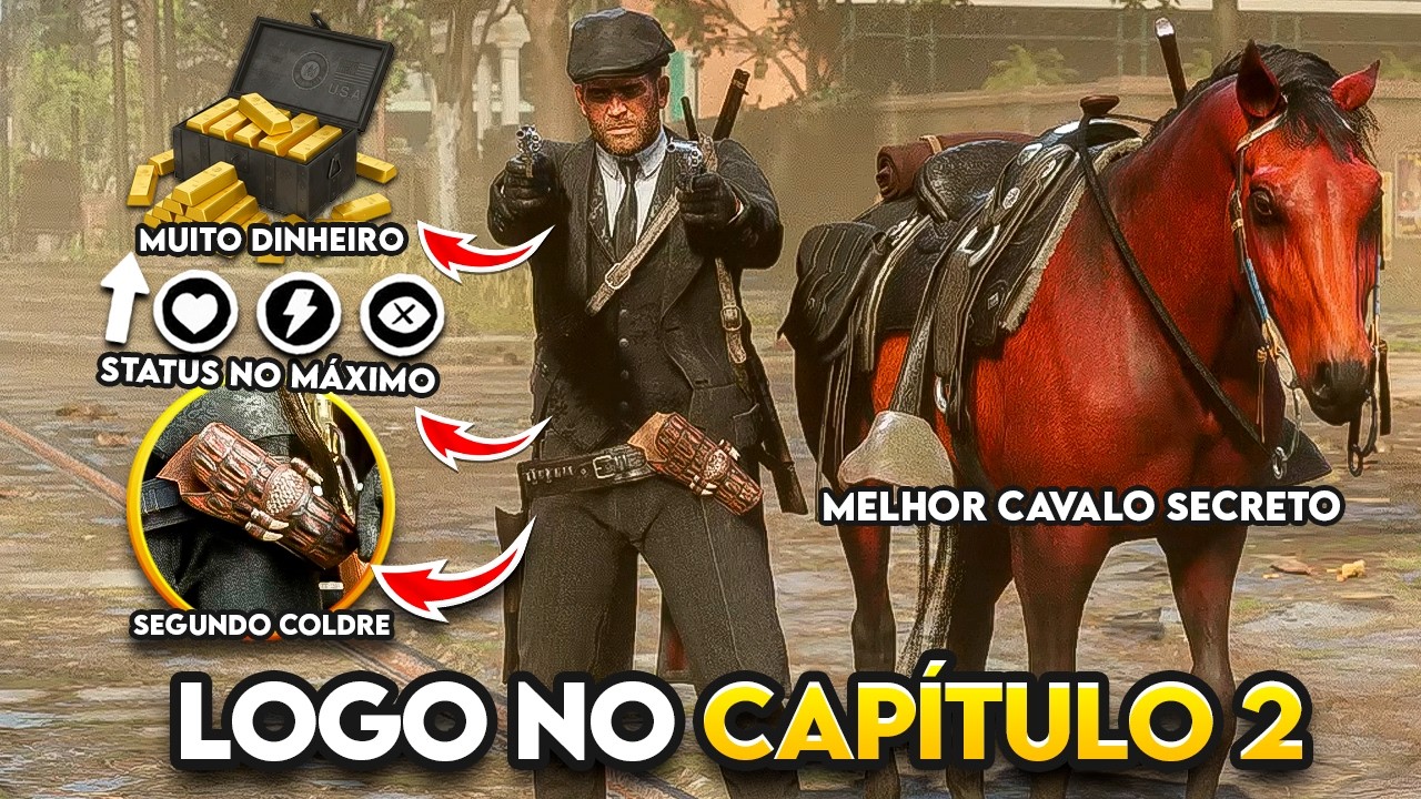 Como Deixar o Arthur ABSURDAMENTE Forte no Cap&iacute;tulo 2 de Red Dead 2