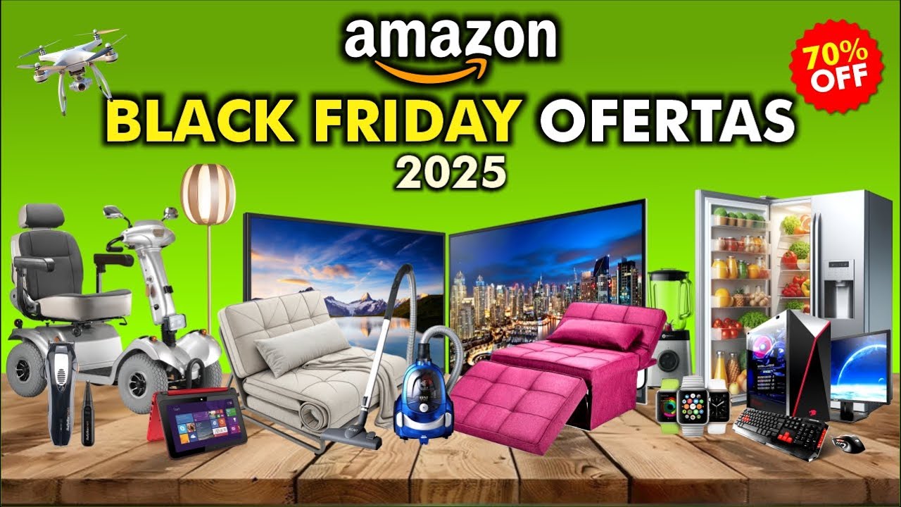 40 MEGA ofertas de Amazon para el Black Friday de 2025