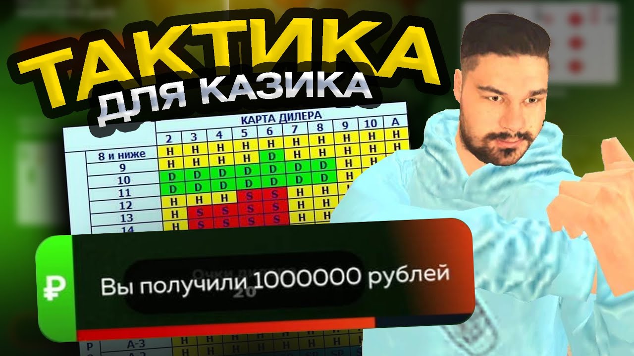 ПОБЕДНАЯ ТАКТИКА в КАЗИНО! ПОДНЯЛСЯ ДО БИЗНЕСА БЛЕК РАША / BLACK RUSSIA