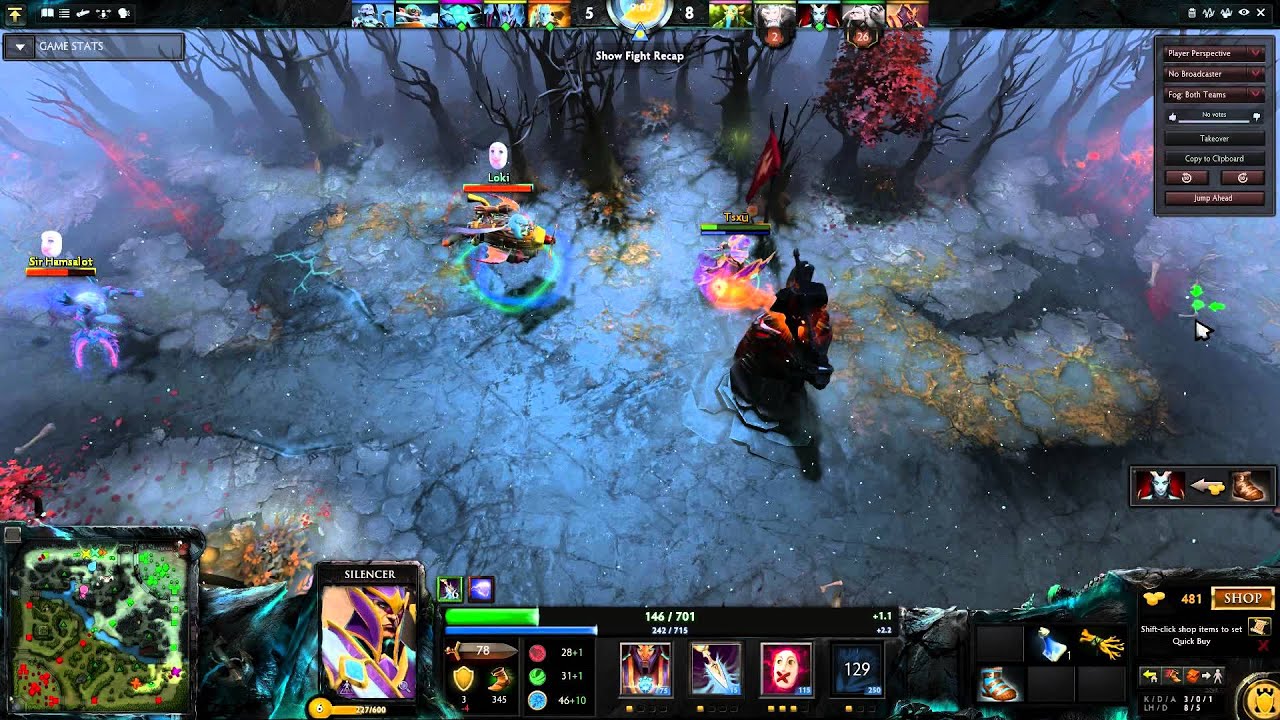 Dota 2 - Perfectly timed global silence