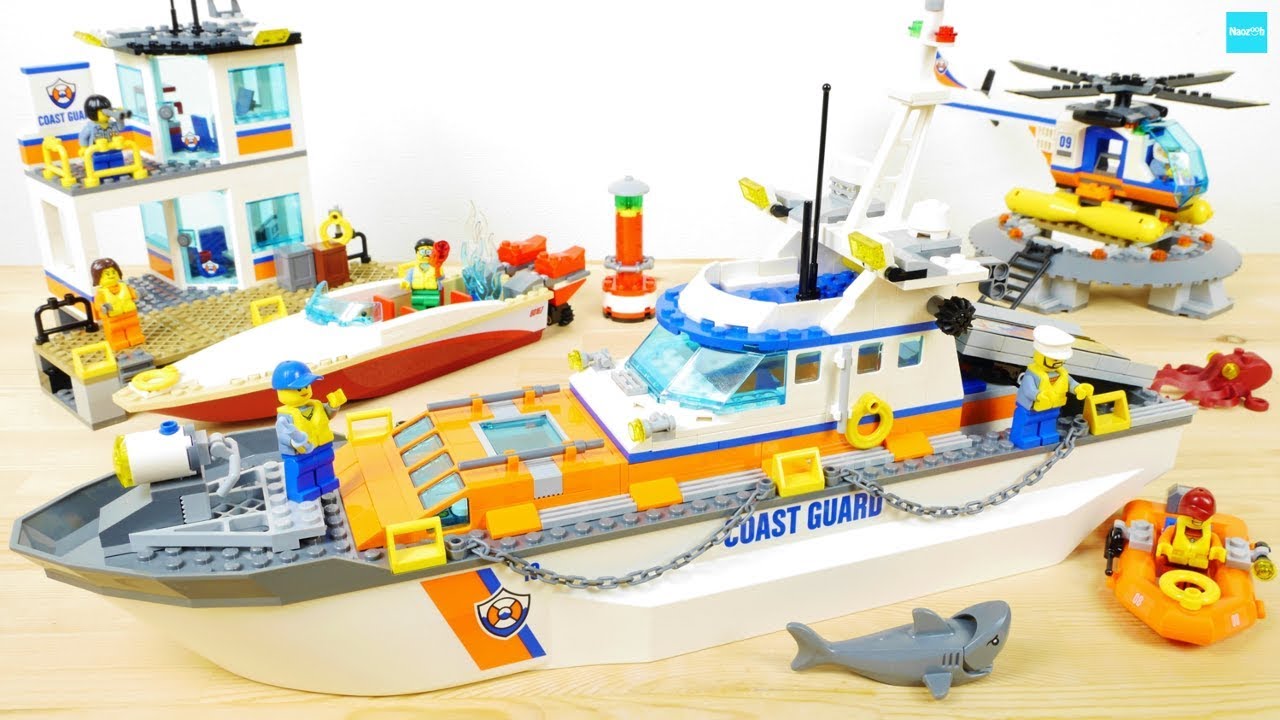レゴ シティ 海上レスキュー隊と司令基地 60167 ／ LEGO City Coast Guard, Coast Guard Head Quarters 60167