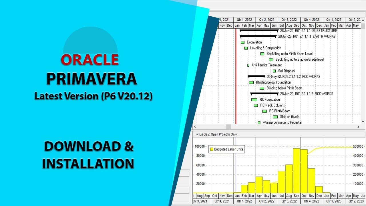 How to Download & Install Primavera Latest Version(P6 V20.12) | Free Standalone Version | CADD_SPACE