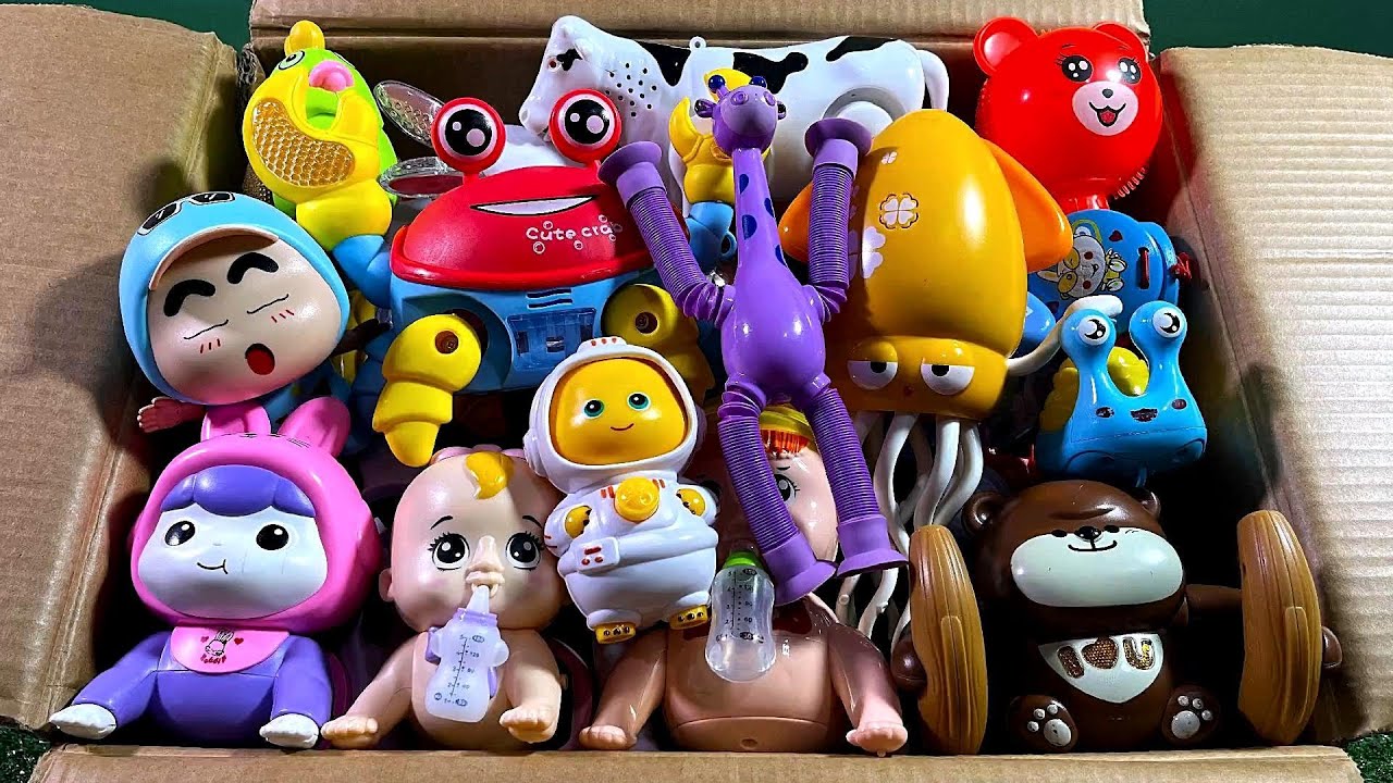 7 Minutes Satisfying Relaxing ASMR Toy Unboxing Princess Dolls Swing Slide Kitchen Playset | Toys