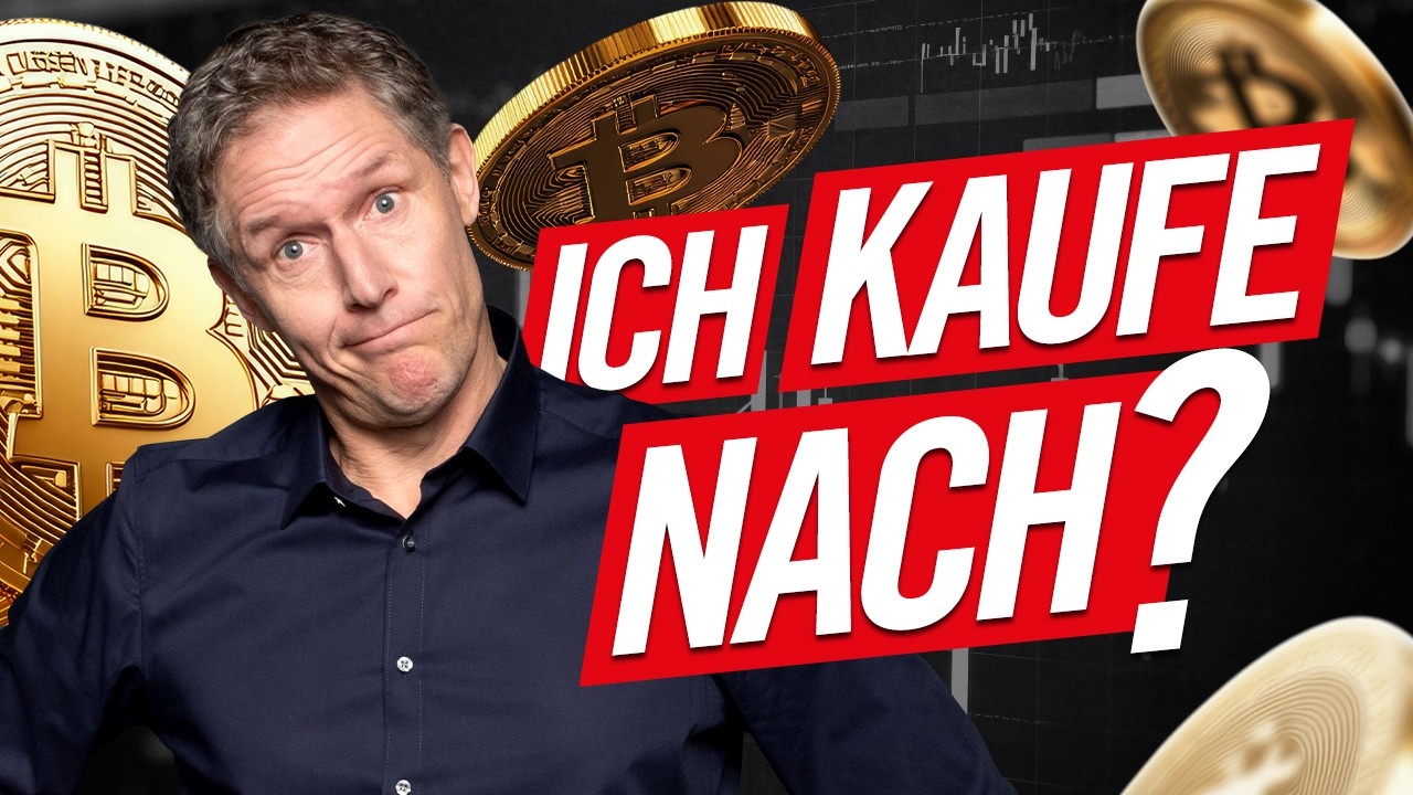 Bitcoin: DANN muss ich mehr kaufen!