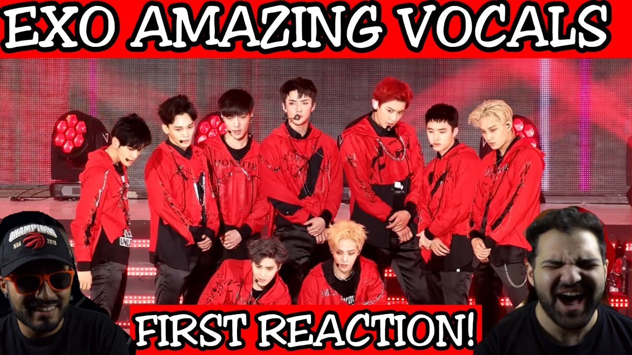 EXO'S AMAZING VOCALS | FIRST REACTION!