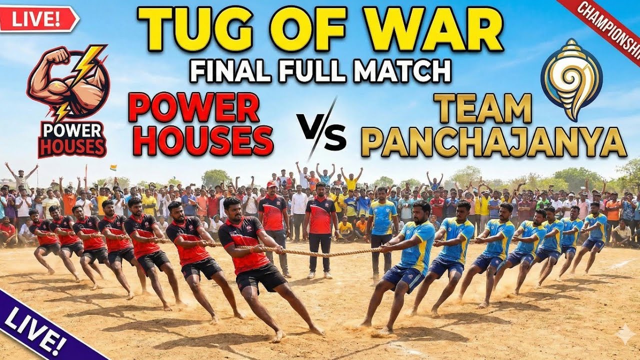 VOLVO SPORTS MANIA-2025 TUG OF WAR: The Final match