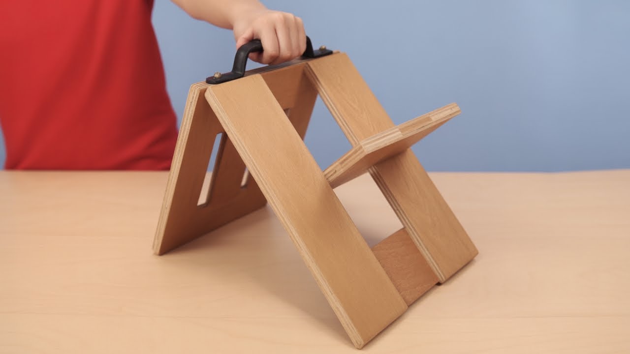 Brilliant idea from a piece of old board!
