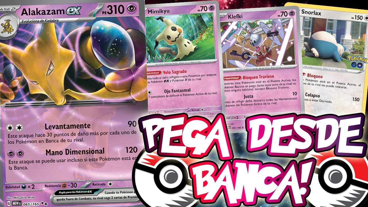 ALAKAZAM EX es el CAMPER PERFECTO en pokémon TCG live!/ Análisis y gameplay! #pokémon #pokemontcg