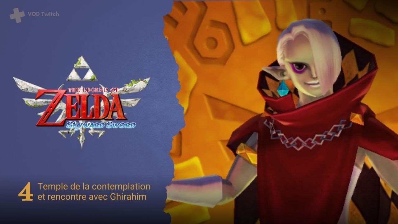 🪽 VOD #4 | Zelda Skyward Sword | Link, Zelda et le ciel
