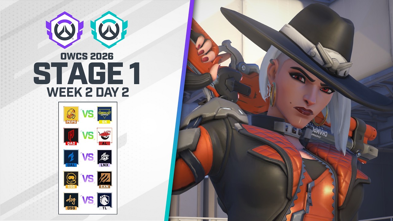 [DROPS] OWCS 2026 | NA/EMEA | Stage 1 Week 2 Day 2