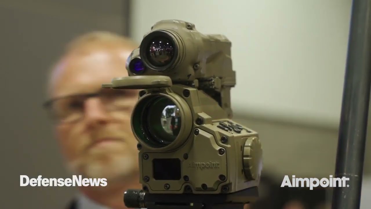 Aimpoint showcases their fire control systems and the next generation release