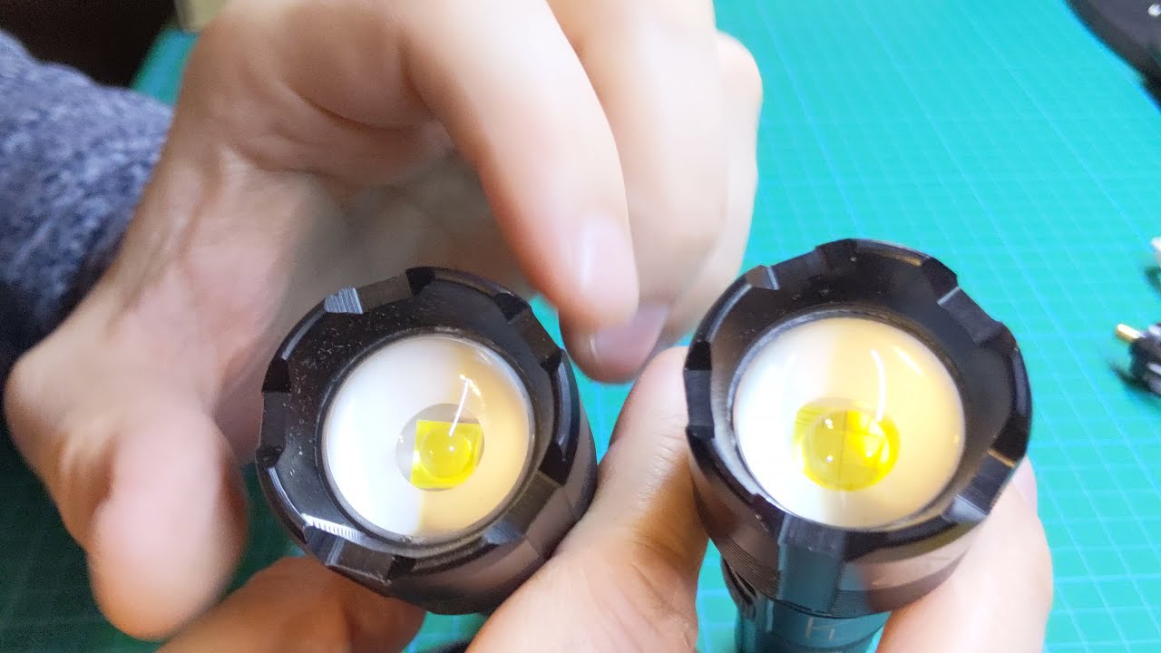 Unboxing XHP70 & XHP50 Chinese package with flashlight