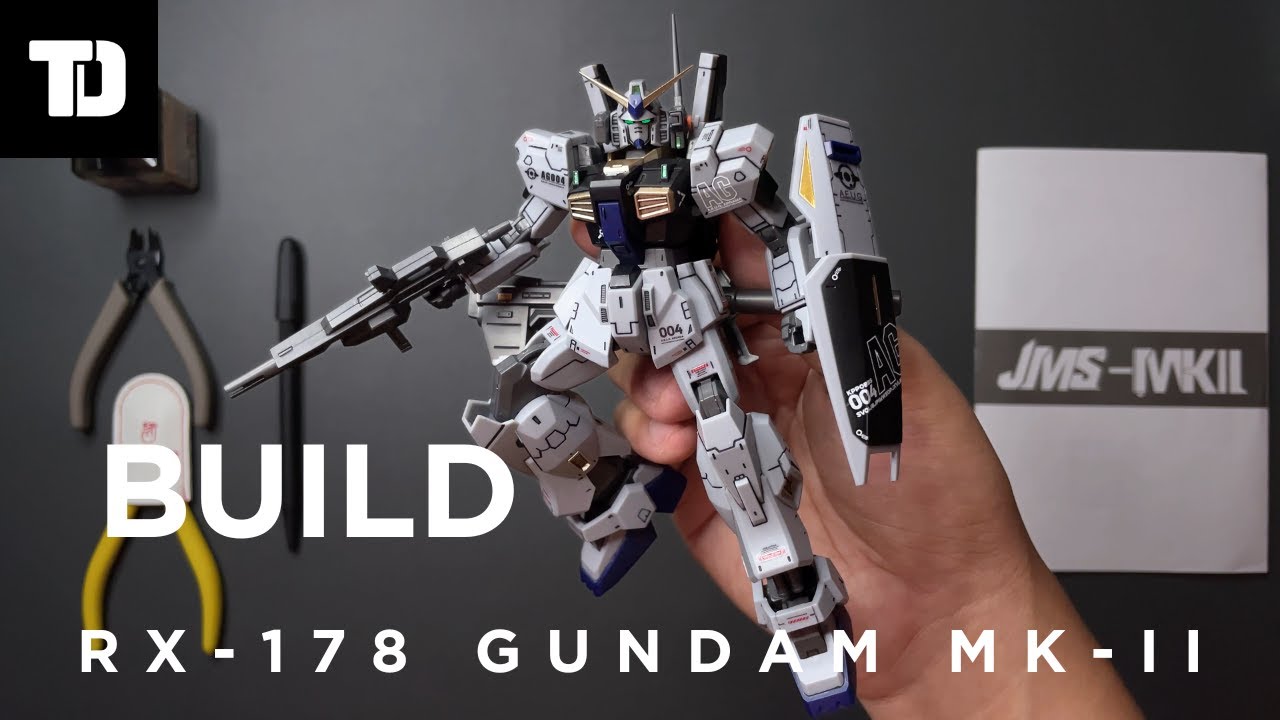 RX-178 Gundam MK-II HG 1/144 | SPEED BUILD| ASMR BUILD | Model kit by JMS