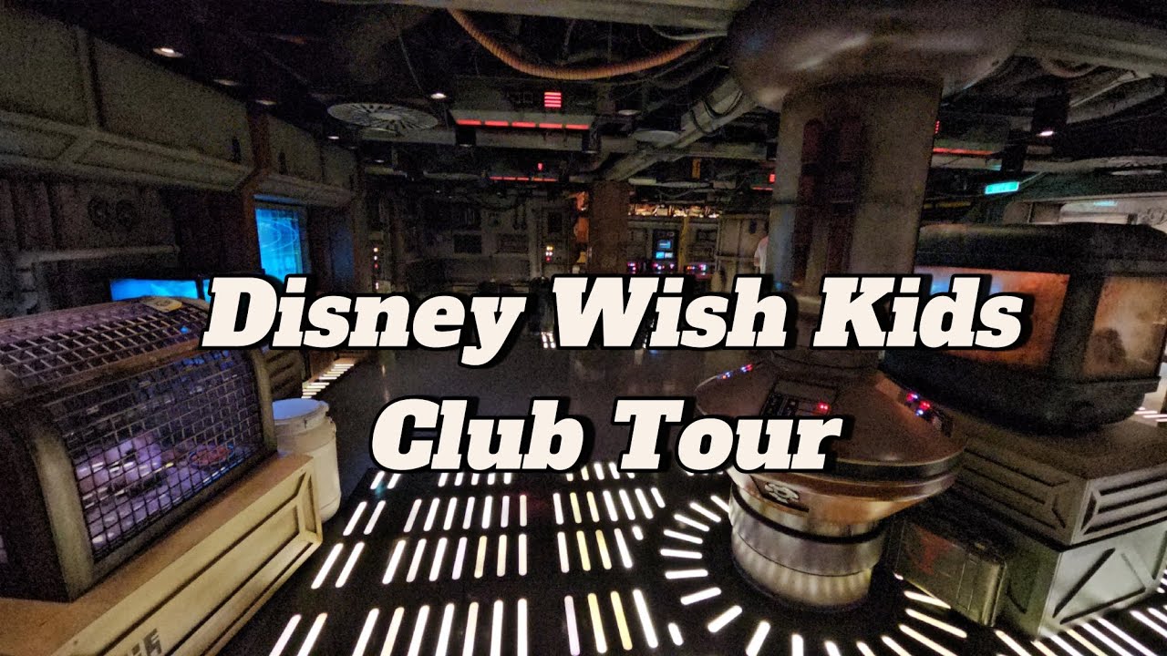 Disney Wish Kids Club Tour | Inside Disney Cruise Line Kids Clubs