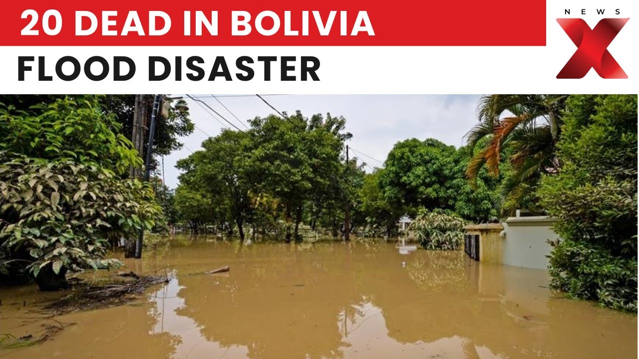 20 Dead in Bolivia Floods as Rescue Teams Battle Mud-Choked Streets