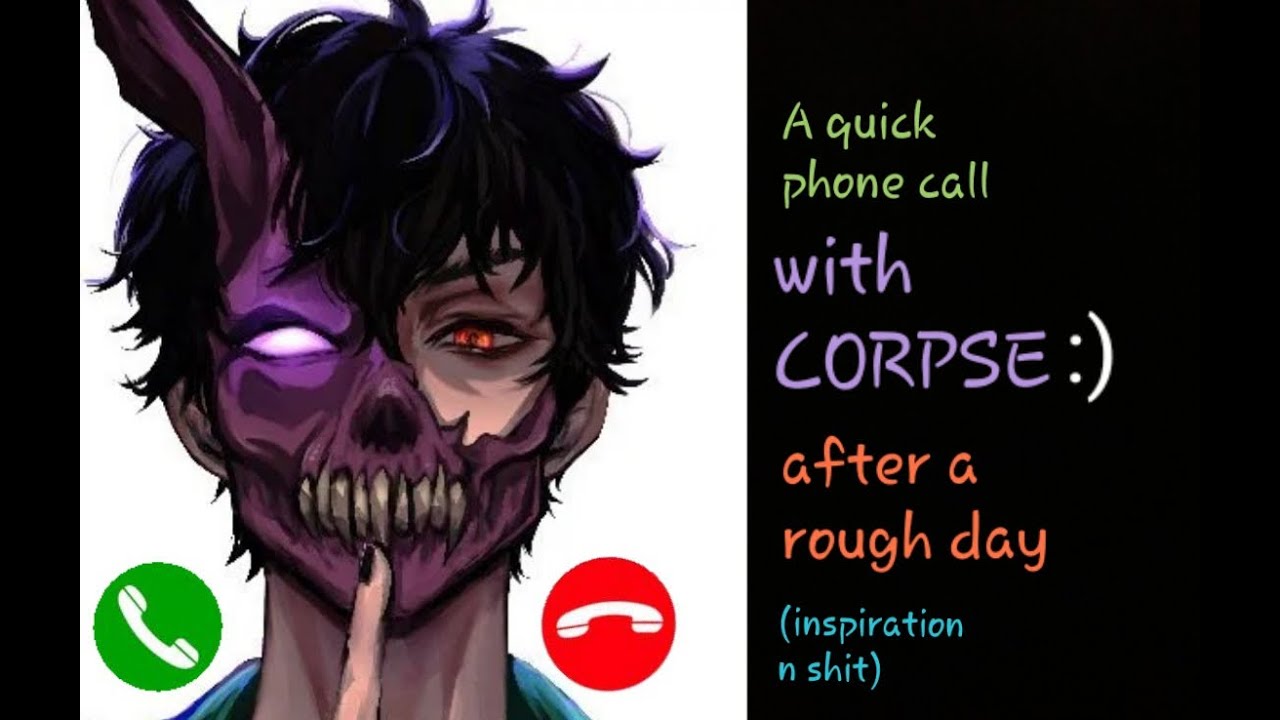 A Short, Comforting Phone Call with CORPSE (asmr?) (comfort/relaxing) (rain sounds) (audio edit RP)