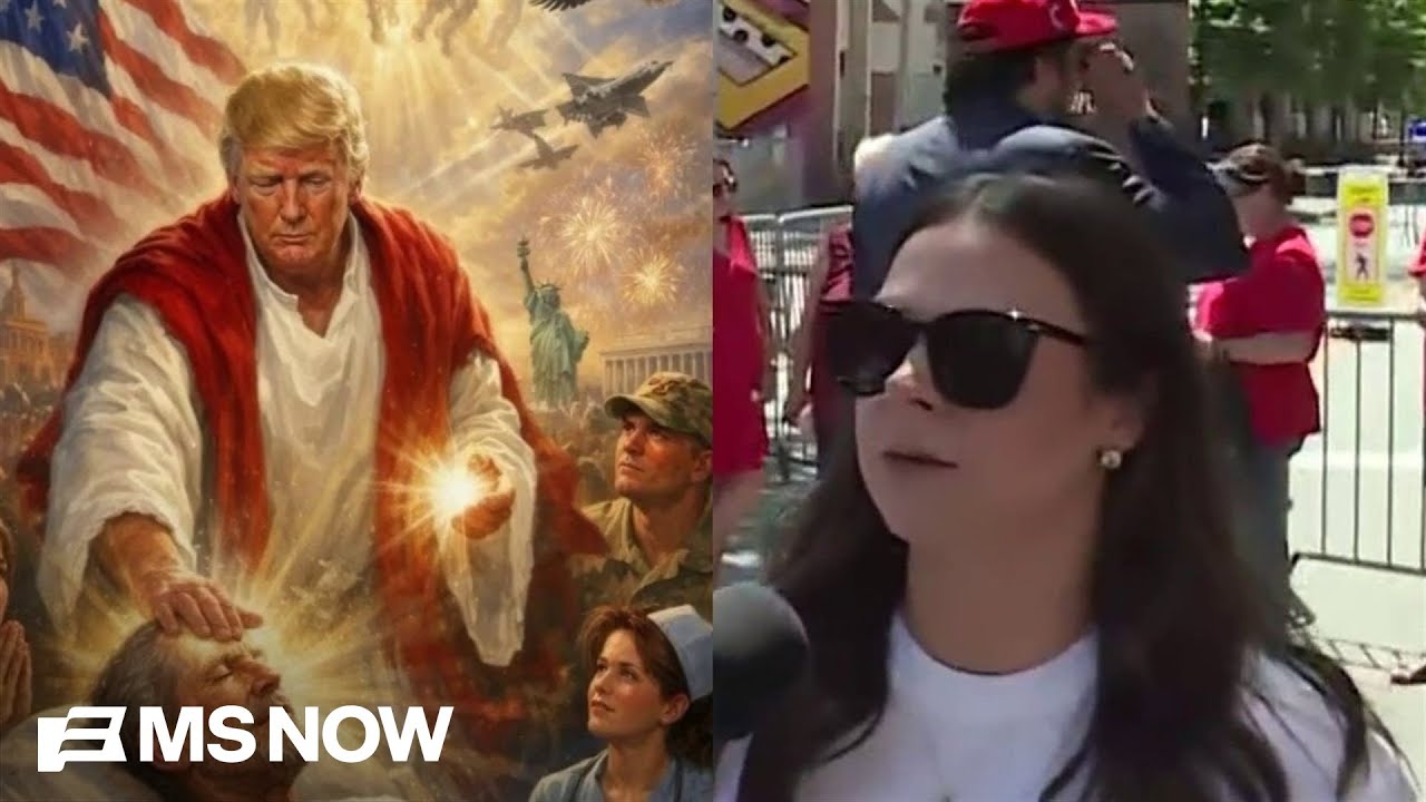 'It offended me': Trump supporters react to AI Jesus post