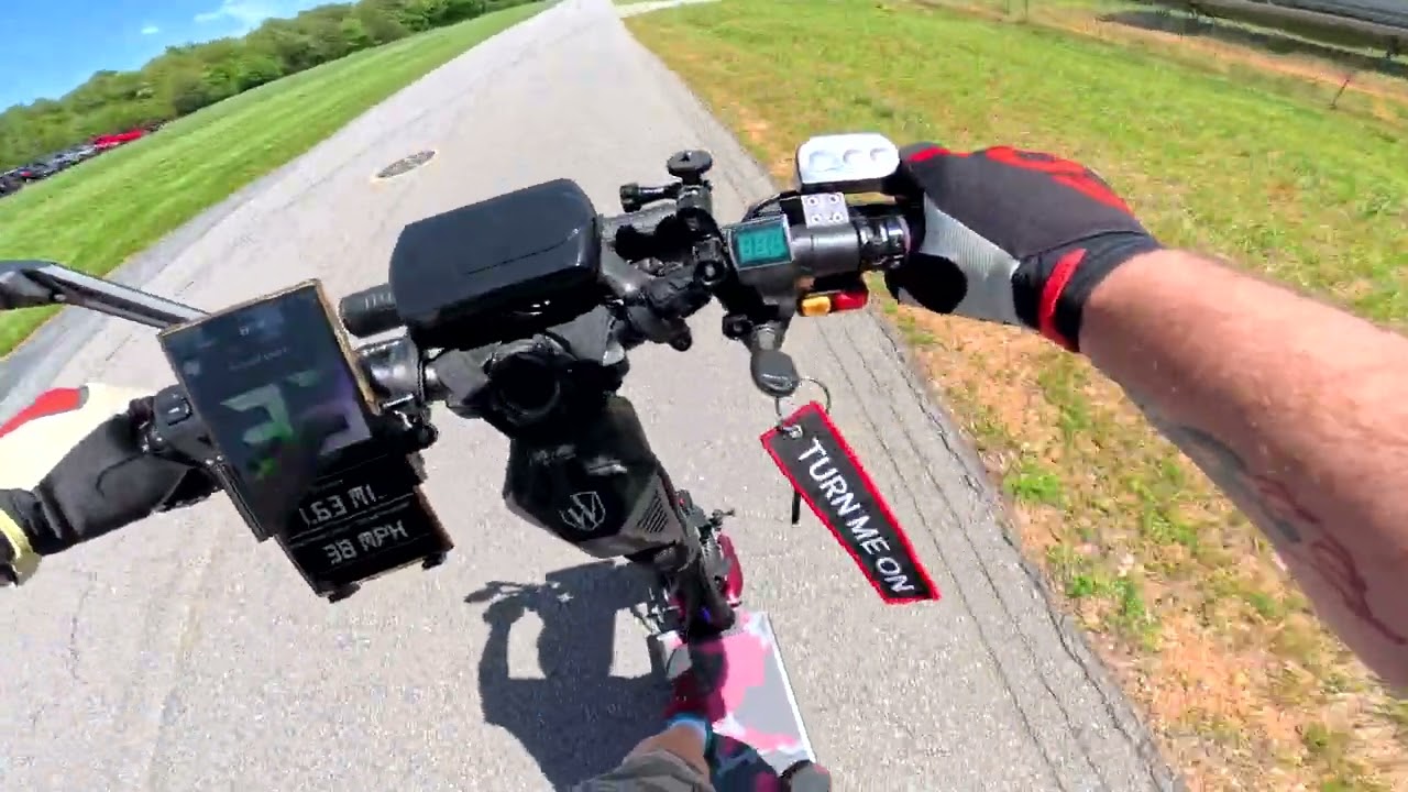 Quick ride on my Nanrobot Ls7+ testing the mic