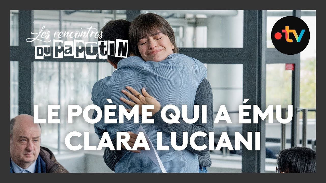 Clara Luciani en larmes après la lecture du poème d’une journaliste du Papotin