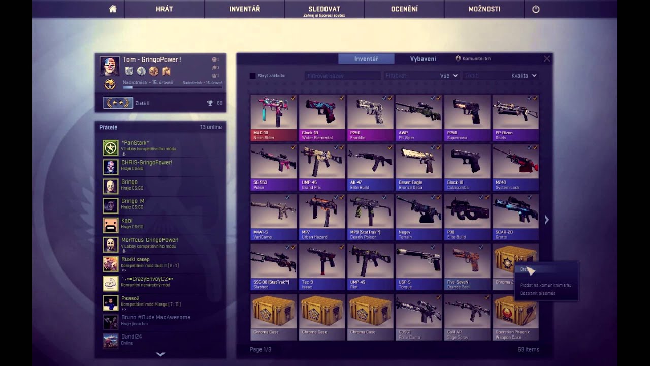 CS GO - COMPILATION PT.1 ( Cze/Eng )