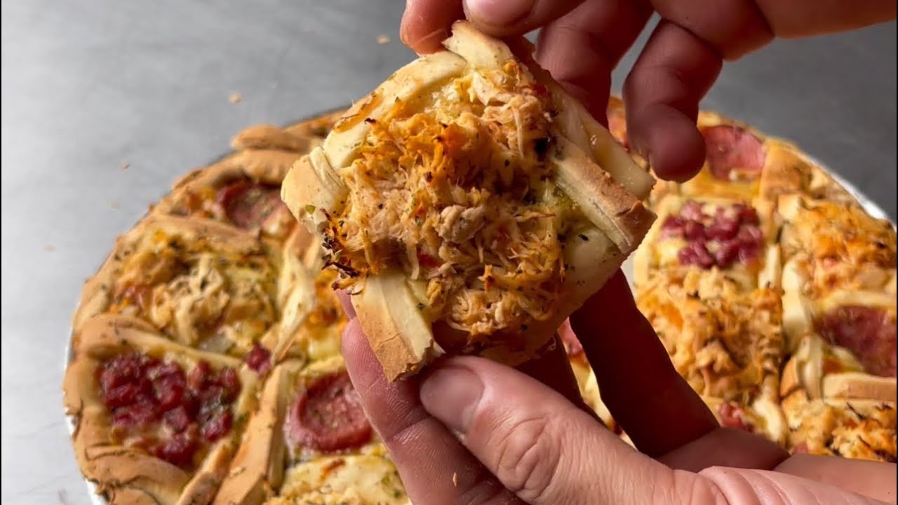 Pizza canapé