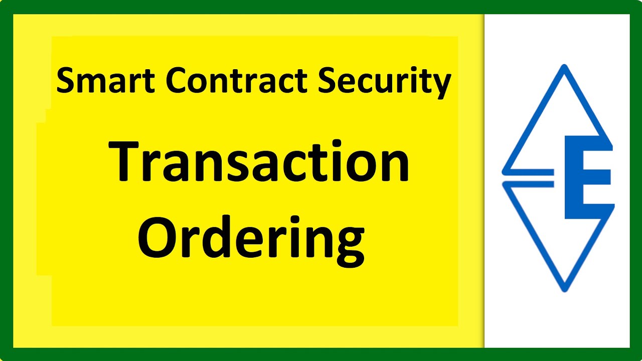 Solidity Smart Contract Vulnerability - Transaction Ordering - By EtherAuthority