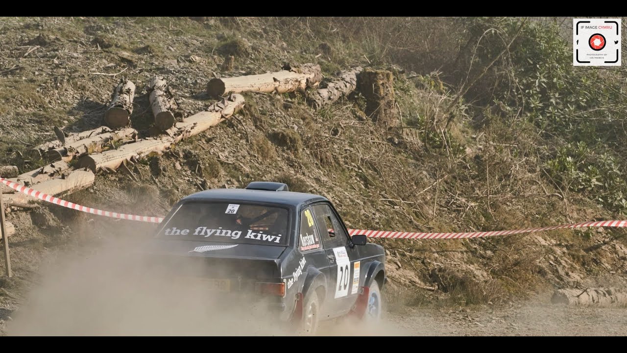 Rally North Wales 2022 - Dyfi stage - MK2 Escort - The Flying Kiwi
