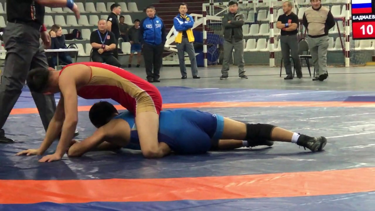 Ананда Бадмаев(Бурятия)VS Сандан Гармаев (Бурятия). ДФО по вольной борьбе 2020