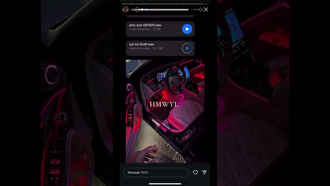 K Suave Snippet &ldquo;oui oui&rdquo; (2025) #ksuave #hmwyl #hmwyltypebeat #slayeracademy #trippieredd #snippet