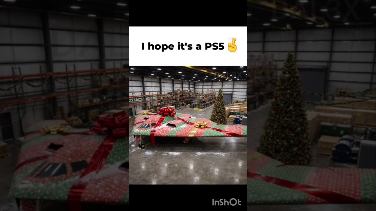 I hope it's a PS5 🤞 #christmas