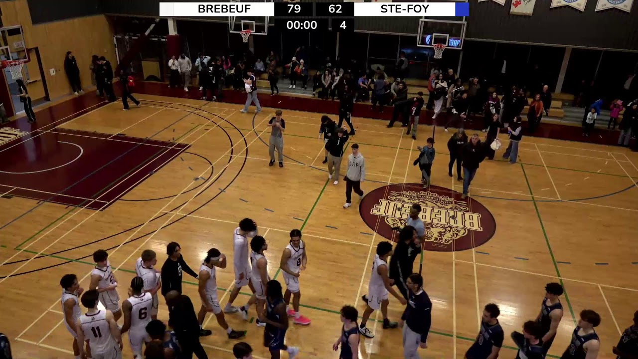 Ste-Foy vs Brébeuf BBMD1 - 20 février 2026 - Senior night