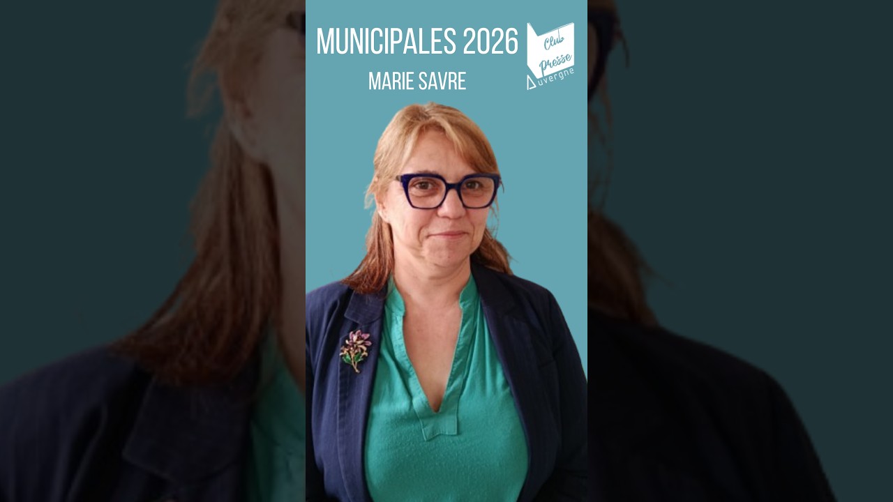 Municipales 2026, Marie Savre face au Club de la Presse Auvergne