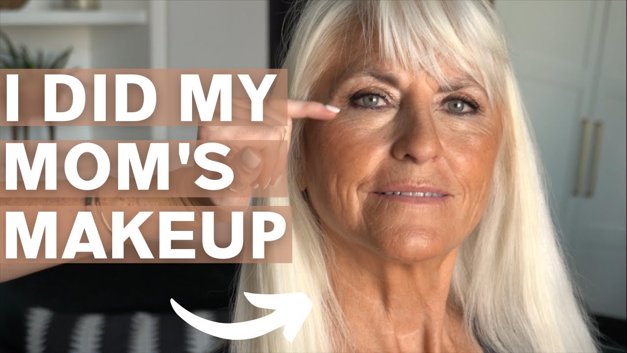 Mature Makeup Tips | I DID MY MOMS MAKEUP!