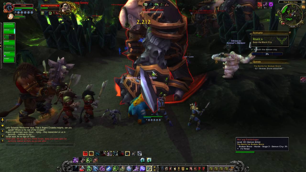 The Battle for Broken Shore Quest Playthrough - Broken Shore Beta