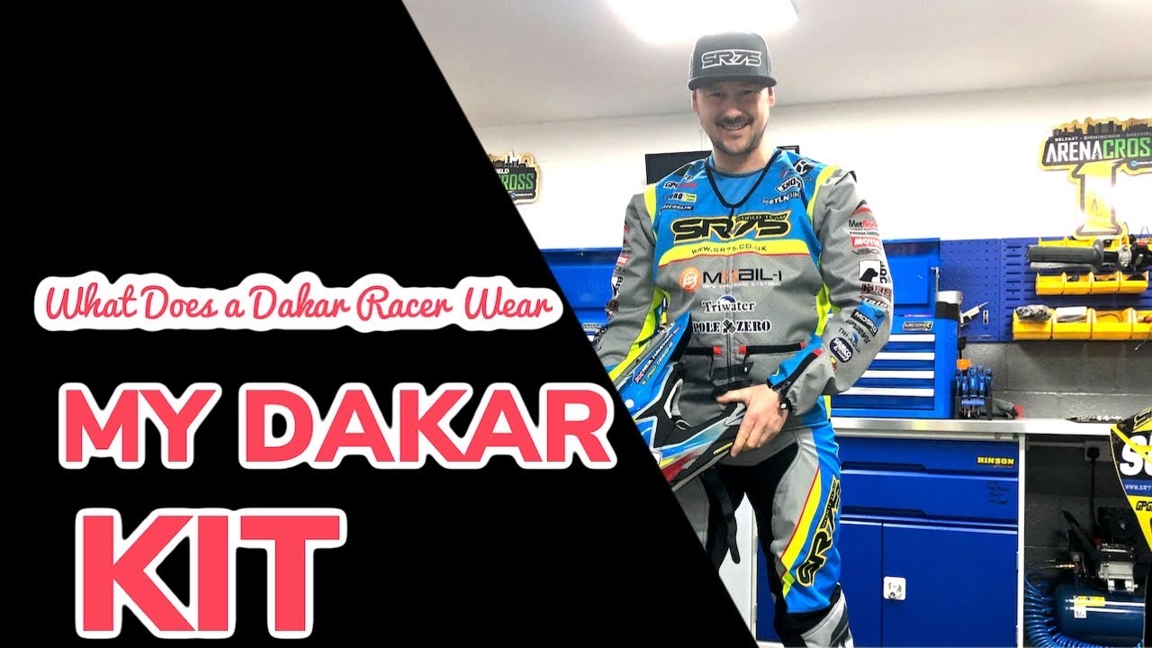 What I will wear for the Dakar Rally