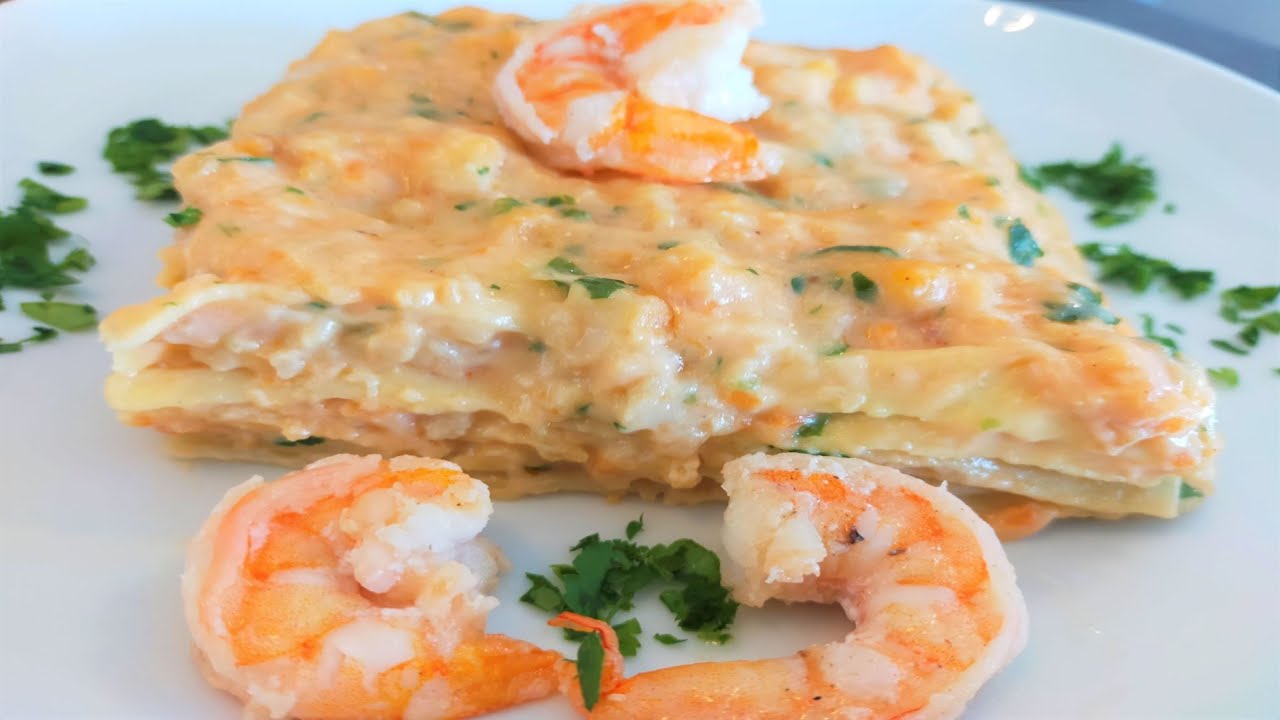 Лазанья из запеченной рыбы, сытное и очень вкусное блюдо, которое легко приготовить