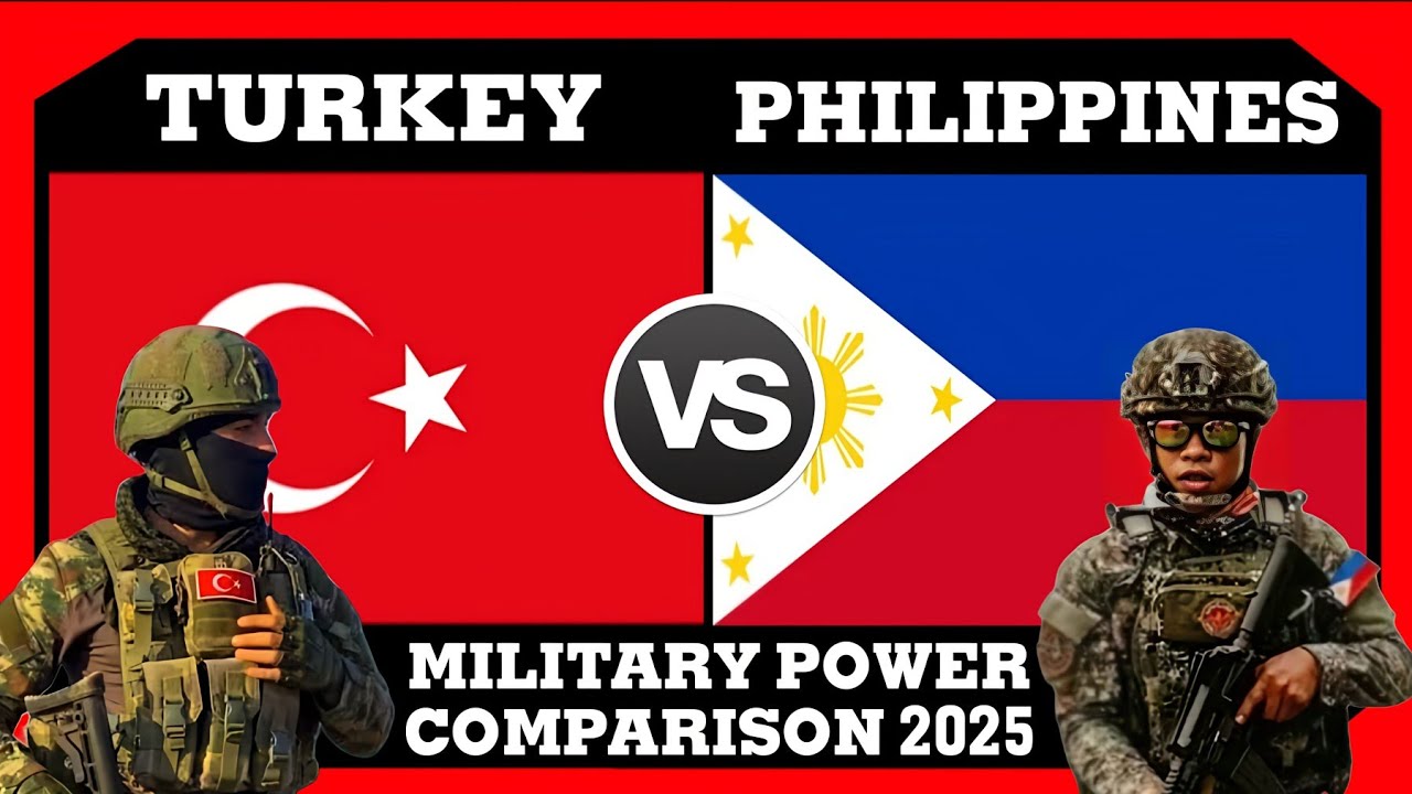 Turkey vs Philippines Military Power Comparison 2025 | Philippines vs Turkey Military Power 2025