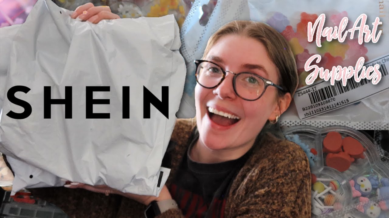 *HUGE* SHEIN Nail Haul! | Cute Charms, Tools, Glitter & MORE