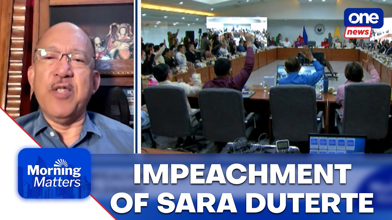 VP Sara’s bank accounts could be game changer in impeachment: Llamas | Morning Matters 