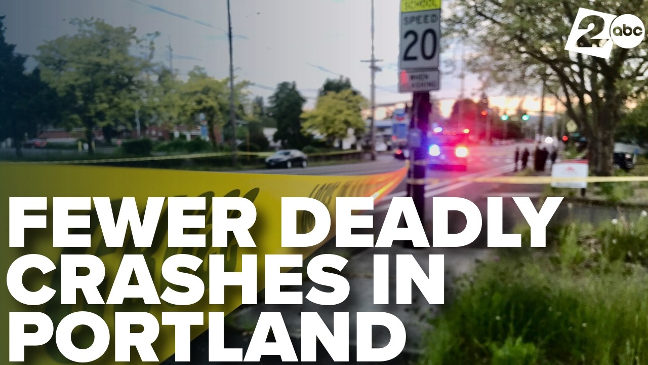 DEADLY CRASHES DOWN: Portland traffic deaths drop 38% year-over-year to lowest level since 2018