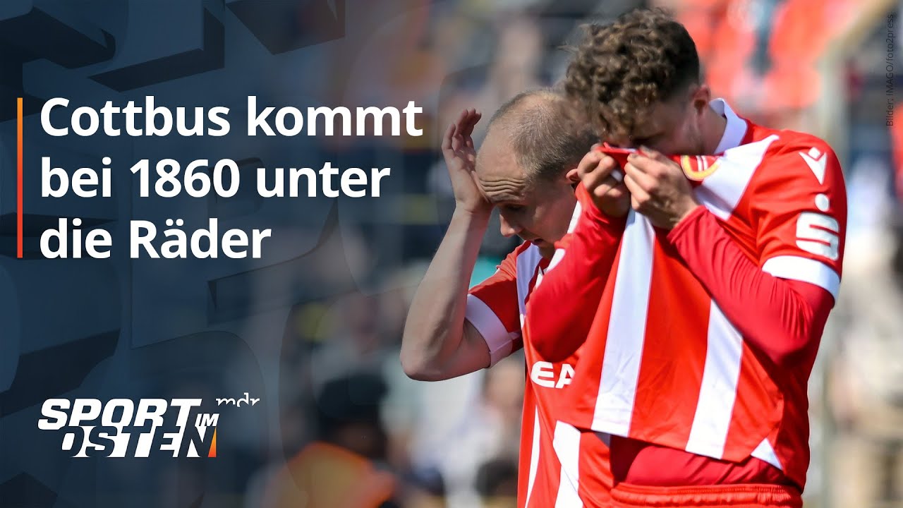 Energie Cottbus kommt bei 1860 München unter die Räder | MDR
