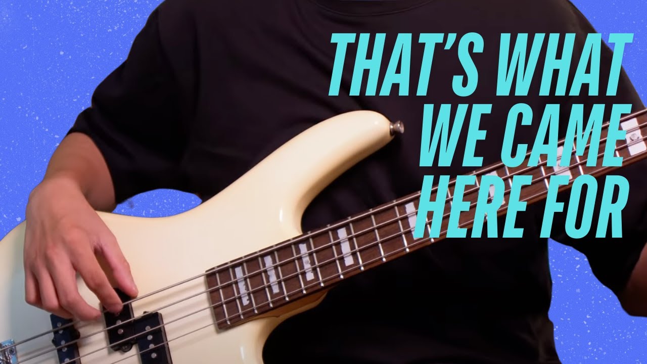 That's What We Came Here For | Hillsong Worship | Bass Cover by Reuel Mendoza