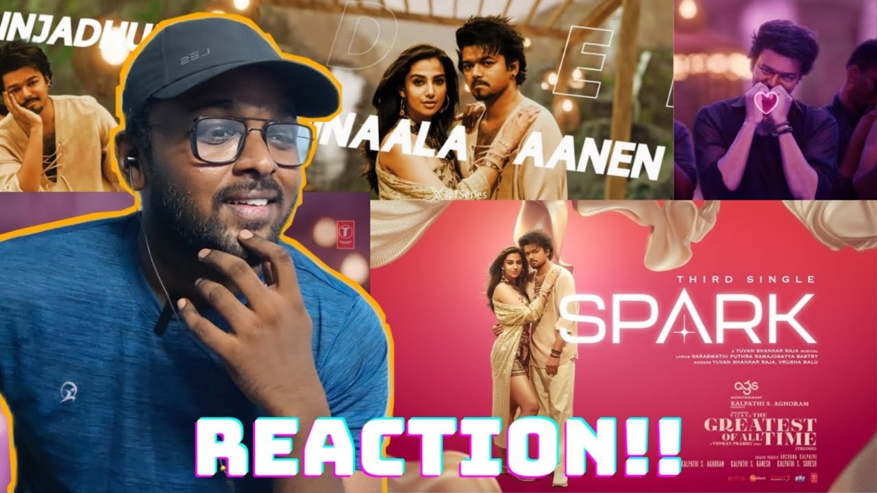 Spark Lyric Video | REACTION!! | Thalapathy Vijay | Yuvan Shankar Raja | Venkat Prabhu | AGS