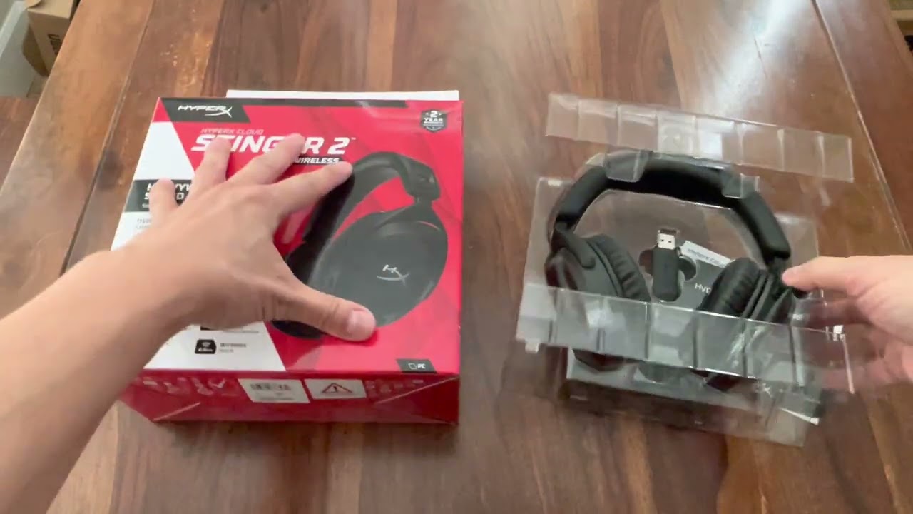 HyperX Cloud Stinger 2 - Wireless (unboxing)