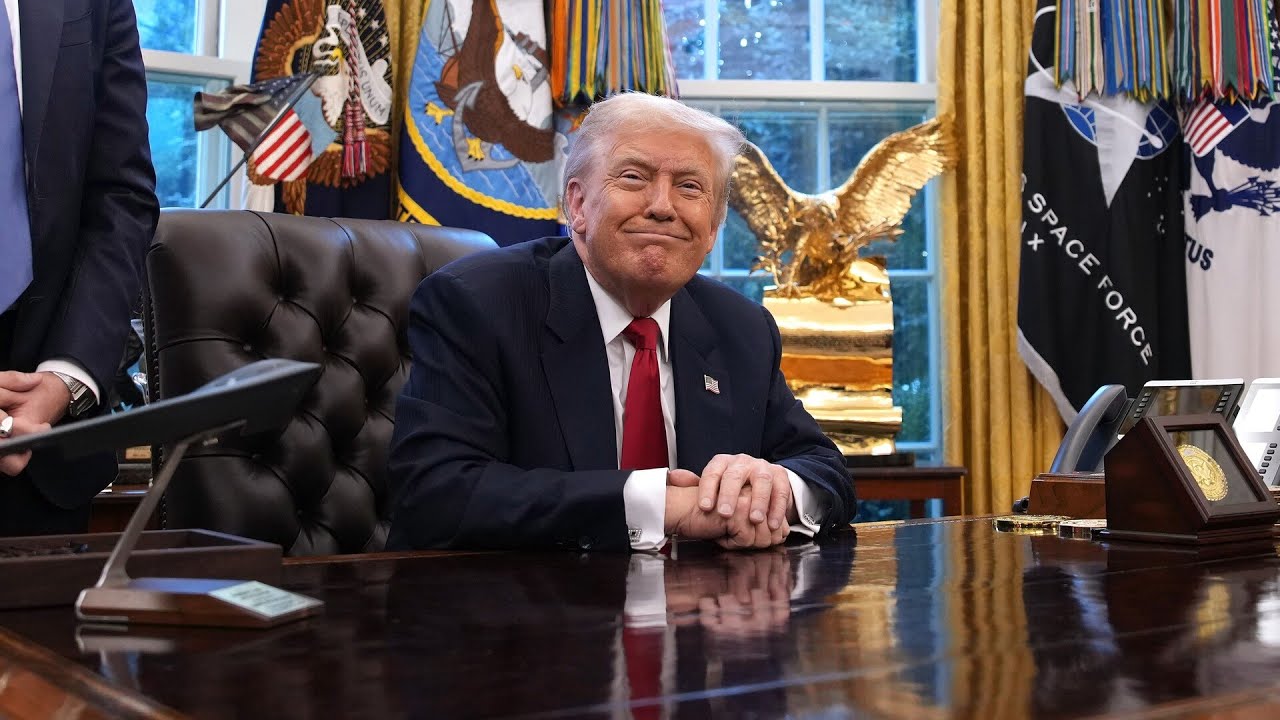&lsquo;Just say yes&rsquo;: Trump cracks joke as reporter presses Mamdani in hilarious moment