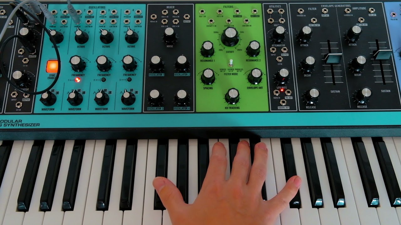 Sound Expeditions #2: Pedaling Pulse Bass (on Moog Matriarch)