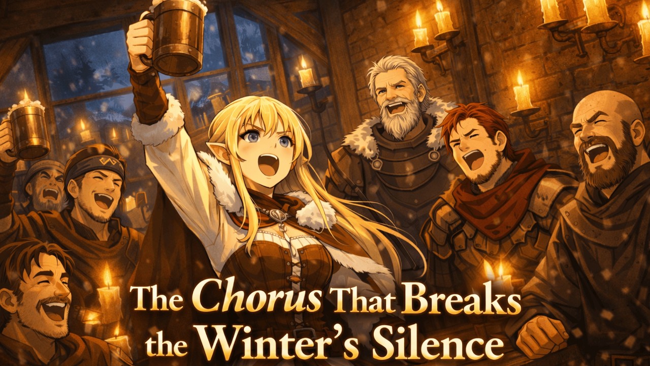 The Chorus That Breaks the Winter’s Silence | Epic Medieval Tavern Winter Song