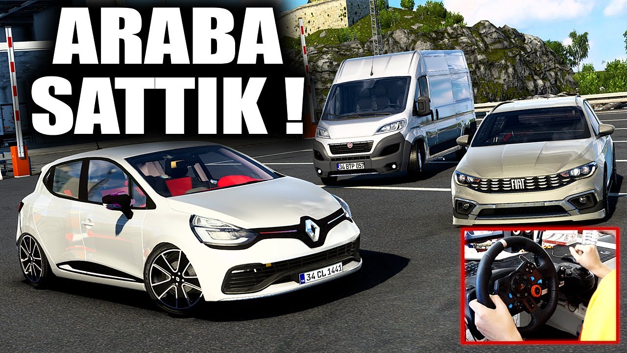ŞİRKET ARABALARINI SATTIK ! BIRAKIP KAÇTIM !!! ETS 2 MOD 1.48 [ Logitech G29 ]