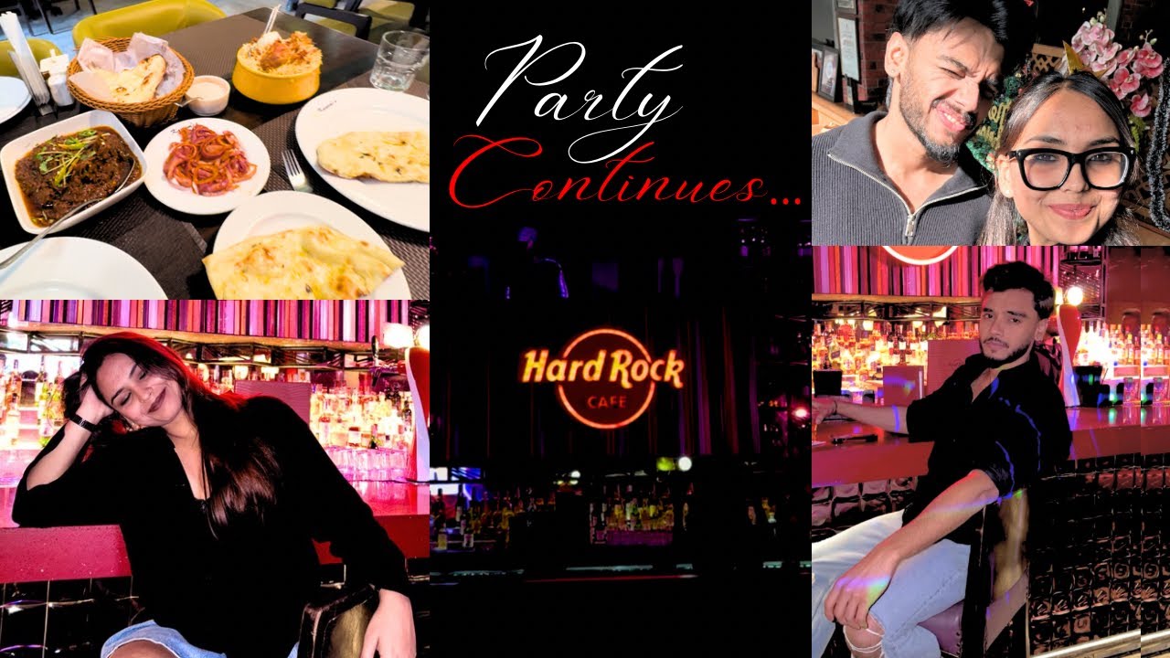 And the party Continues 🪩 | Hard Rock Cafe | Club Hopping | Watch Now 🤩
