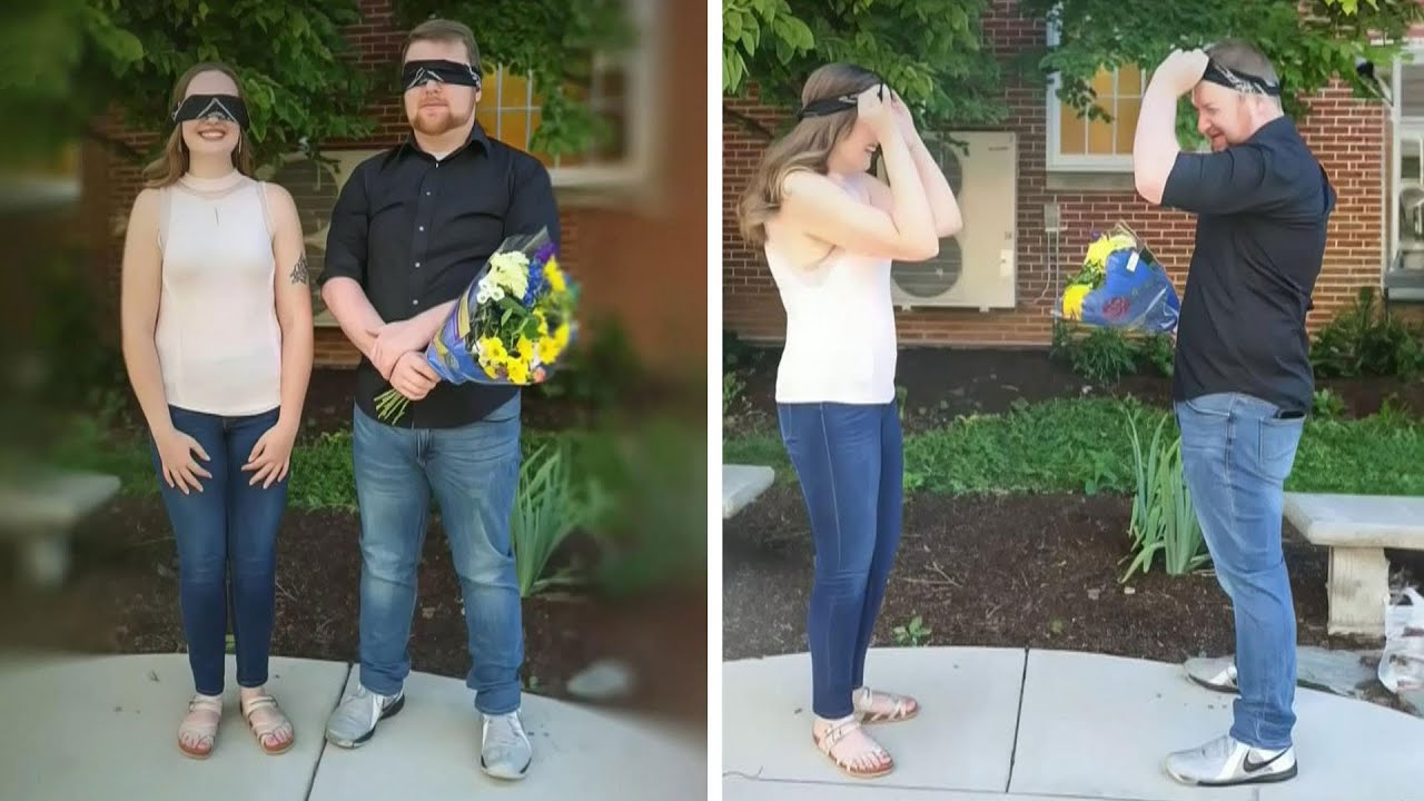 Sask. photographer matches singles on blind dates, captures moment they meet